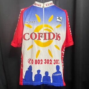 Giordana Cofidis Cycling Jersey Made in Italy Team Cyclist‎ Top